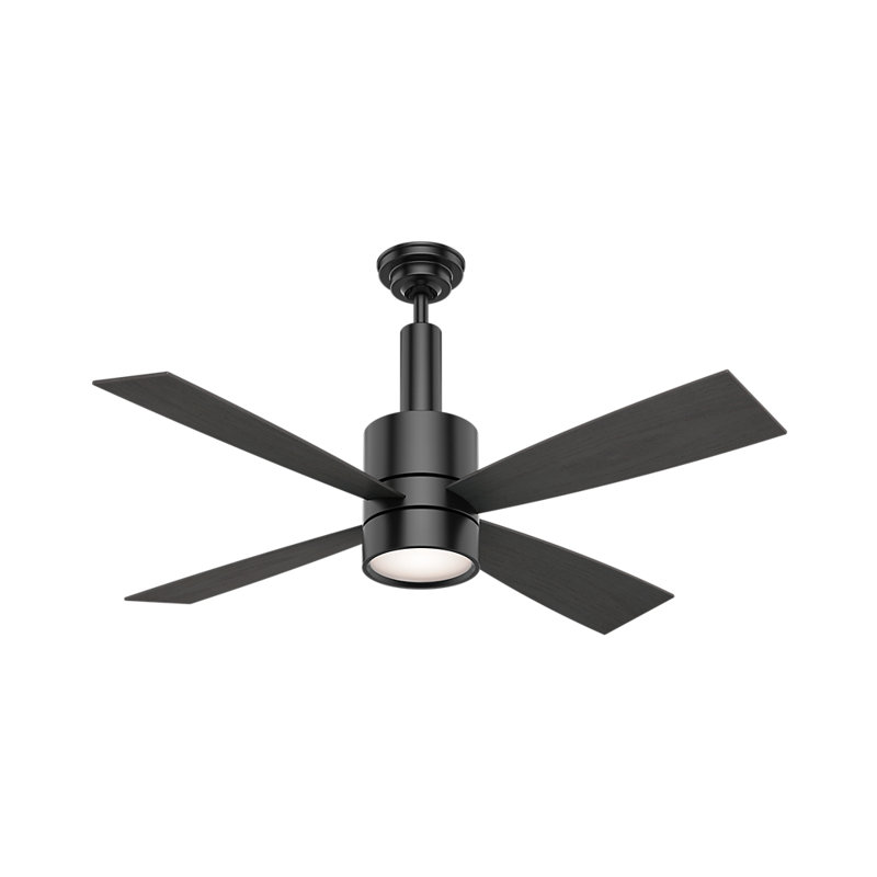 Casablanca Fan 54 Bullet 4 Blade Led Standard Ceiling Fan With Wall Control And Light Kit Included Reviews Wayfair