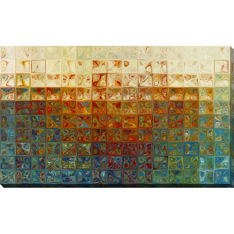 Ebern Designs Modern Mosaic Tile Wall Art 2 2015 Graphic Art On Wrapped Canvas Wayfair 1, 2011 at mosaic art source. wayfair