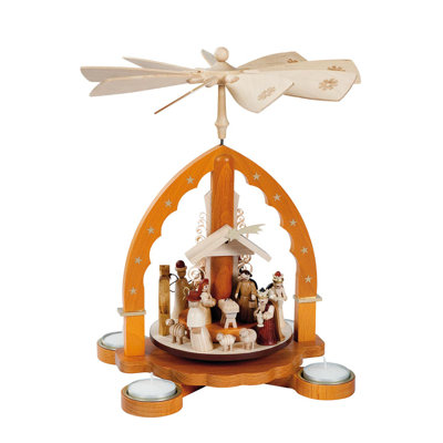 Richard Glaesser Nativity Scene Pyramid