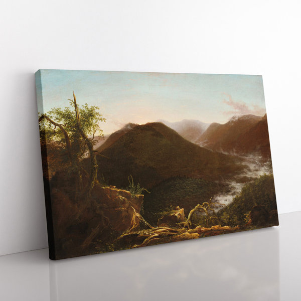 Union Rustic Sunrise In The Catskills by Thomas Cole - Wrapped Canvas ...