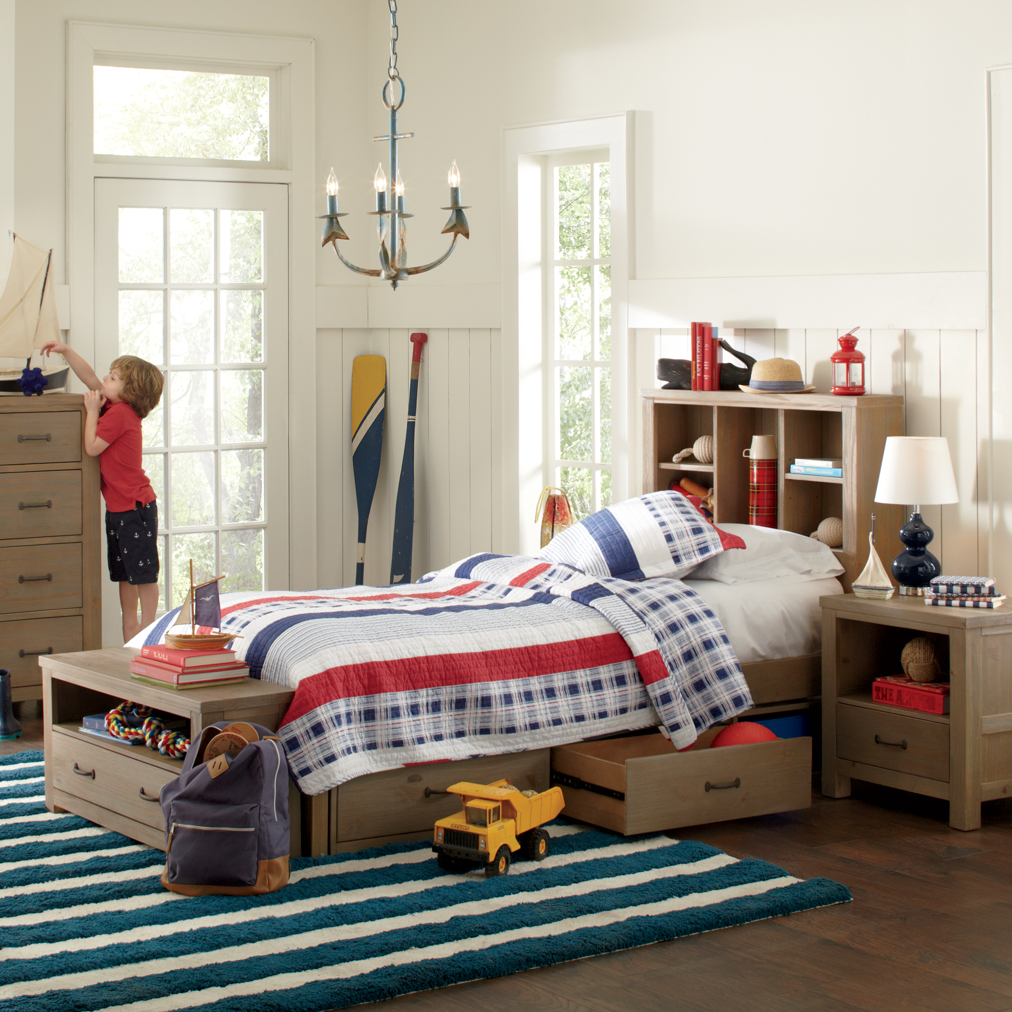 rustic kids bedroom