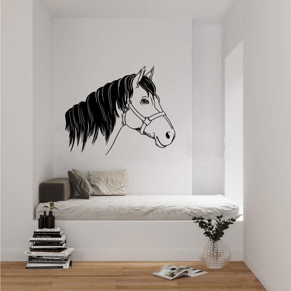 Gracie Oaks Horse Vinyl Wall Decal Wayfair