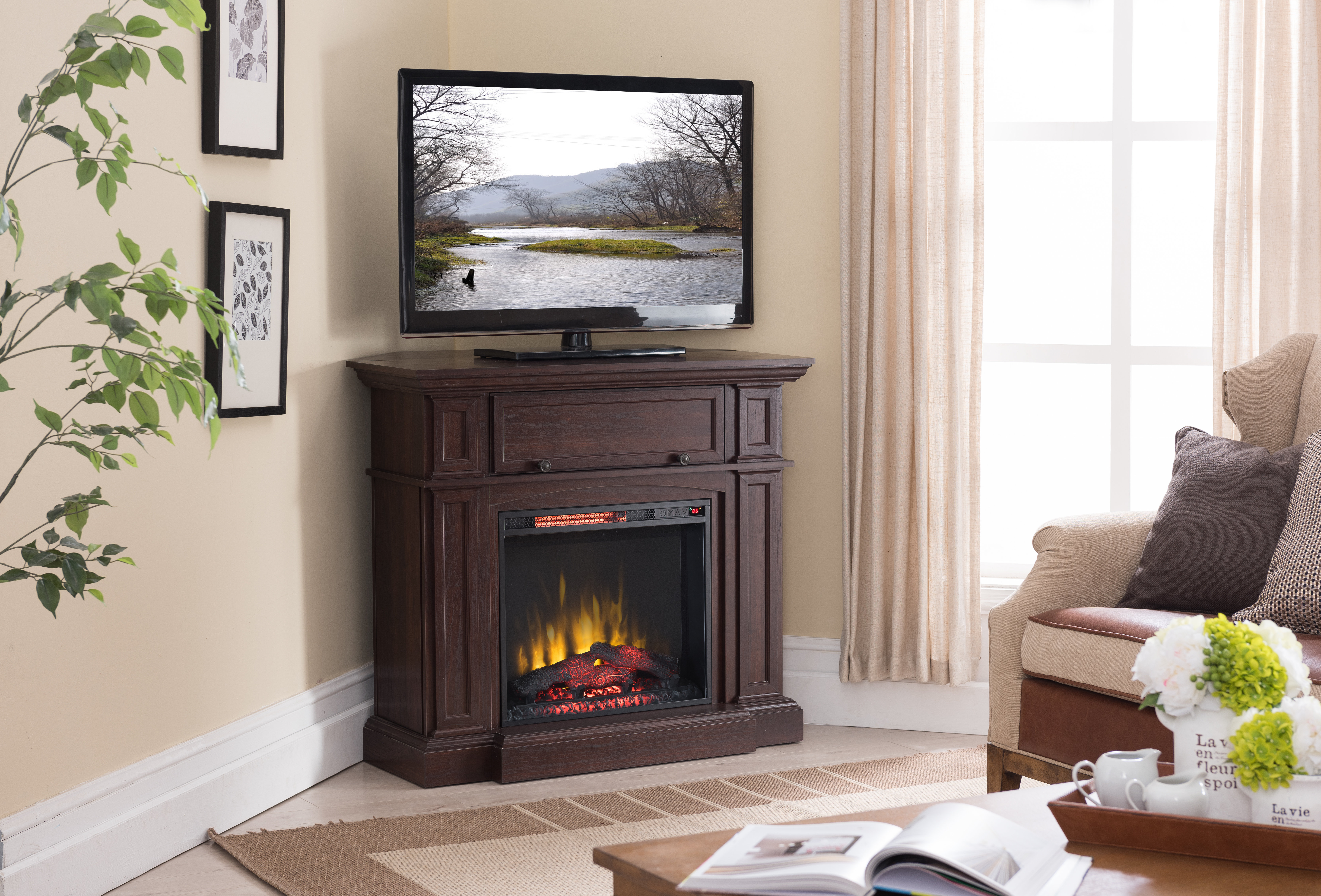 Alcott Hill Devan Tv Stand For Tvs Up To 49 Inches With Electric