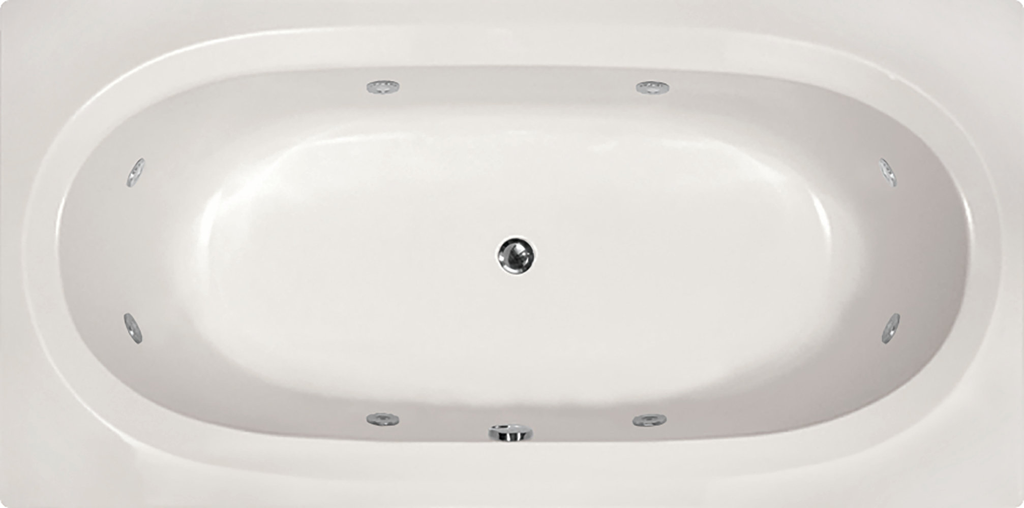Hydro Systems Designer 72'' x 36'' Drop In Gelcoat Bathtub Wayfair