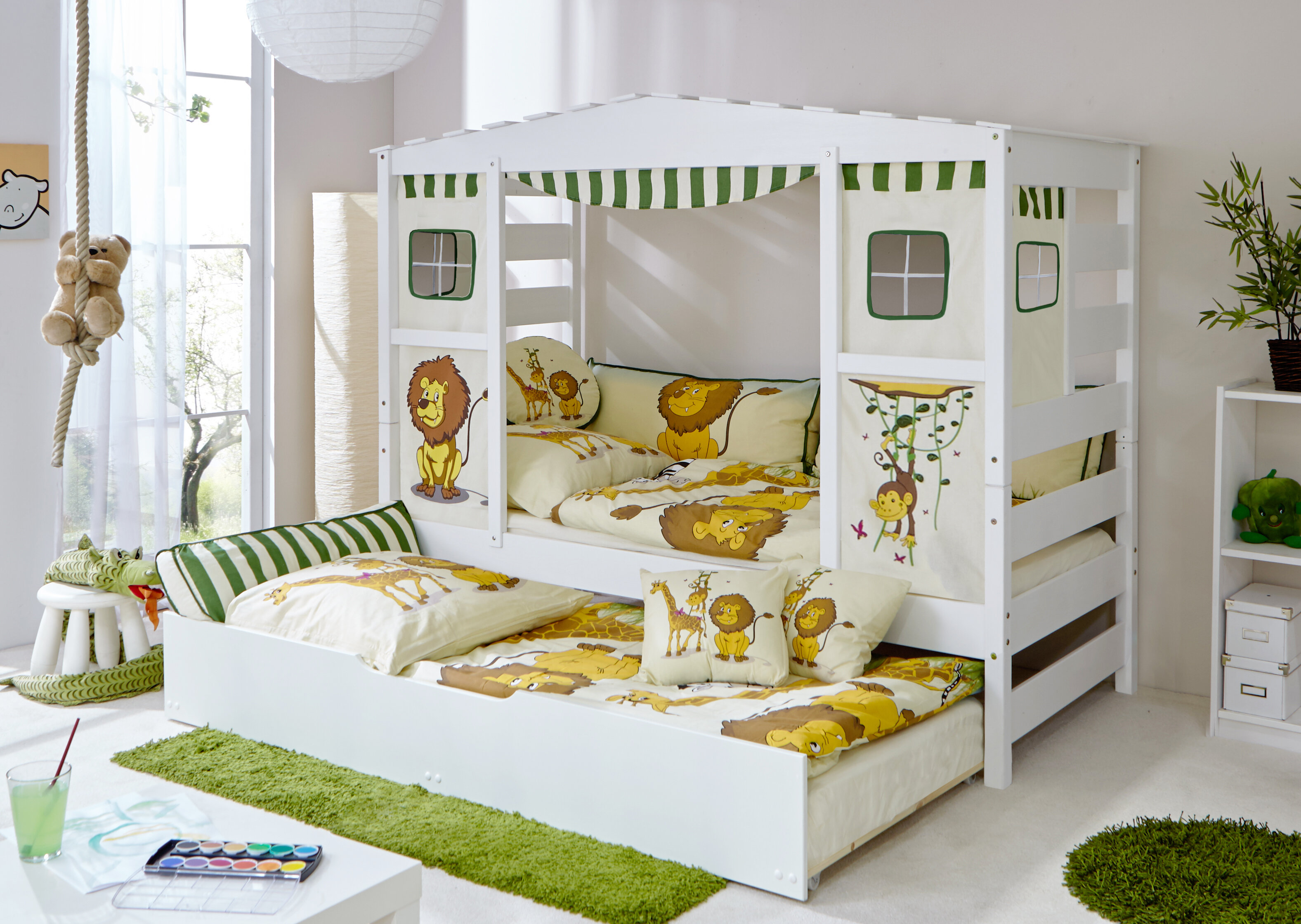 Featured image of post Kinderbett 90X200 Mit Ausziehbett