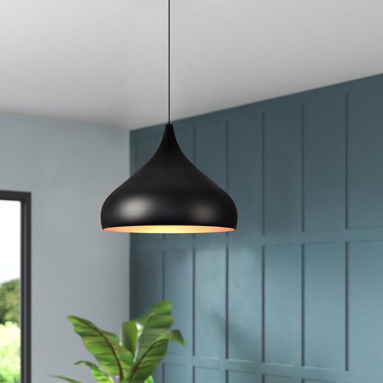 wayfair black pendant light