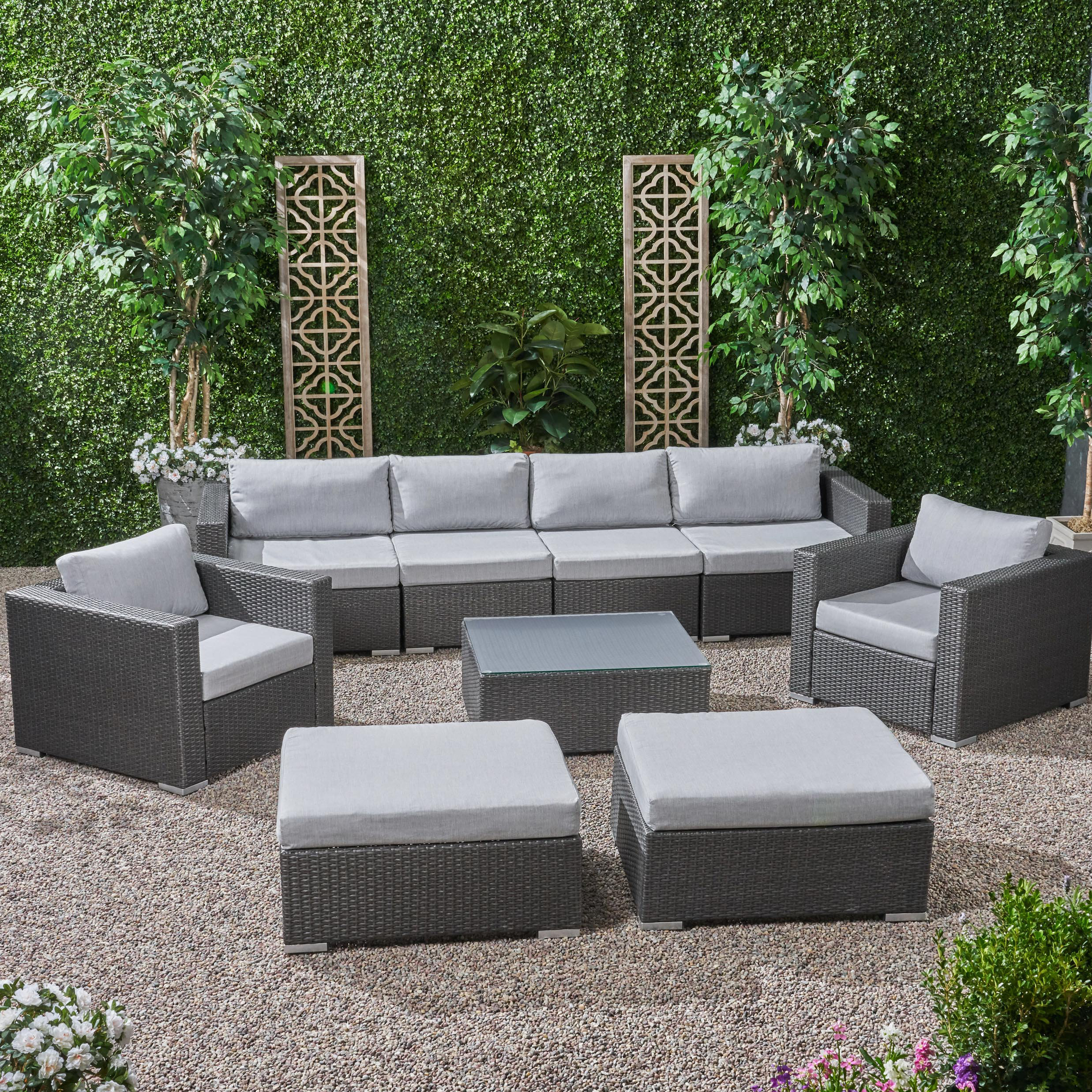 wicker modular outdoor furniture