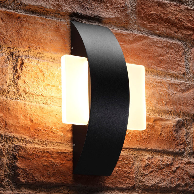 Wayfair outdoor lighting black clearance