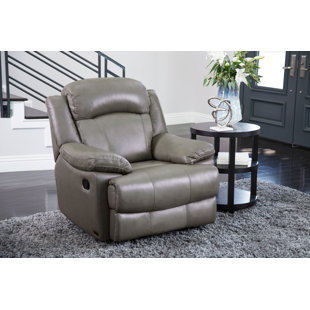 Vogler Leather Manual Recliner