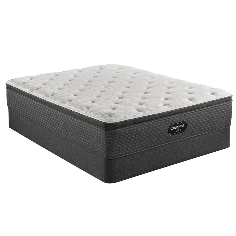 Beautyrest 14 75 Plush Pillow Top Mattress And Box Spring