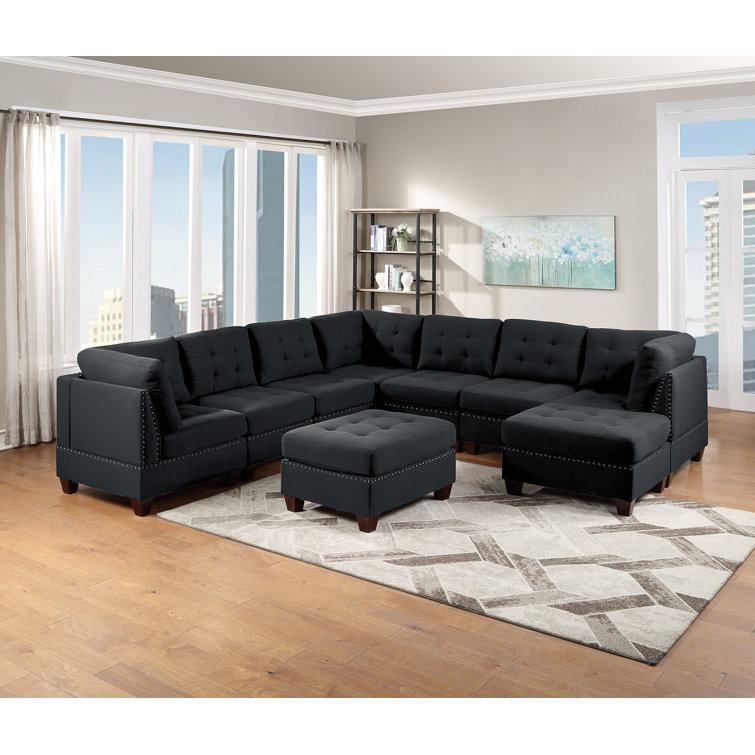 Red Barrel Studio® 116" Wide Reversible Modular Corner Sectional with