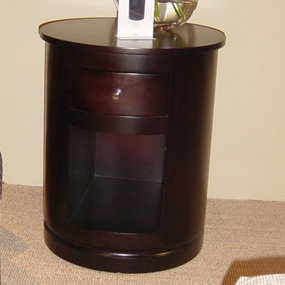 Clio End Table with Storage