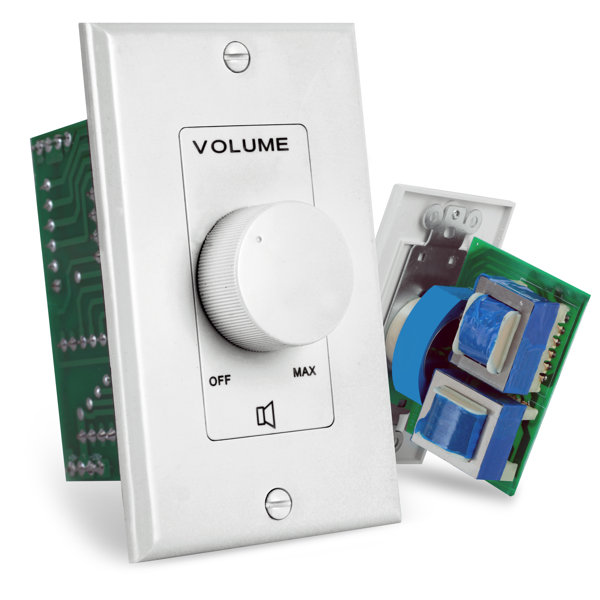 Pyle In-Wall / Wall Plate Rotary Volume Control - Wall ...