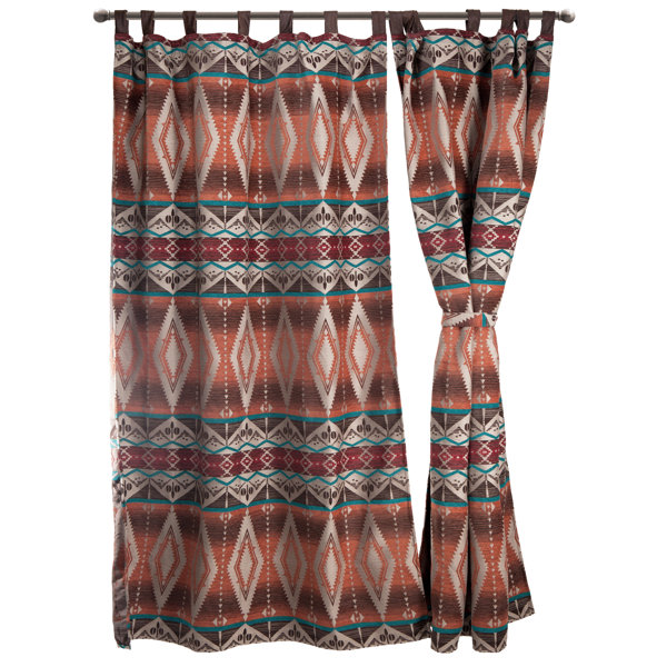 Red And Turquoise Curtains Wayfair