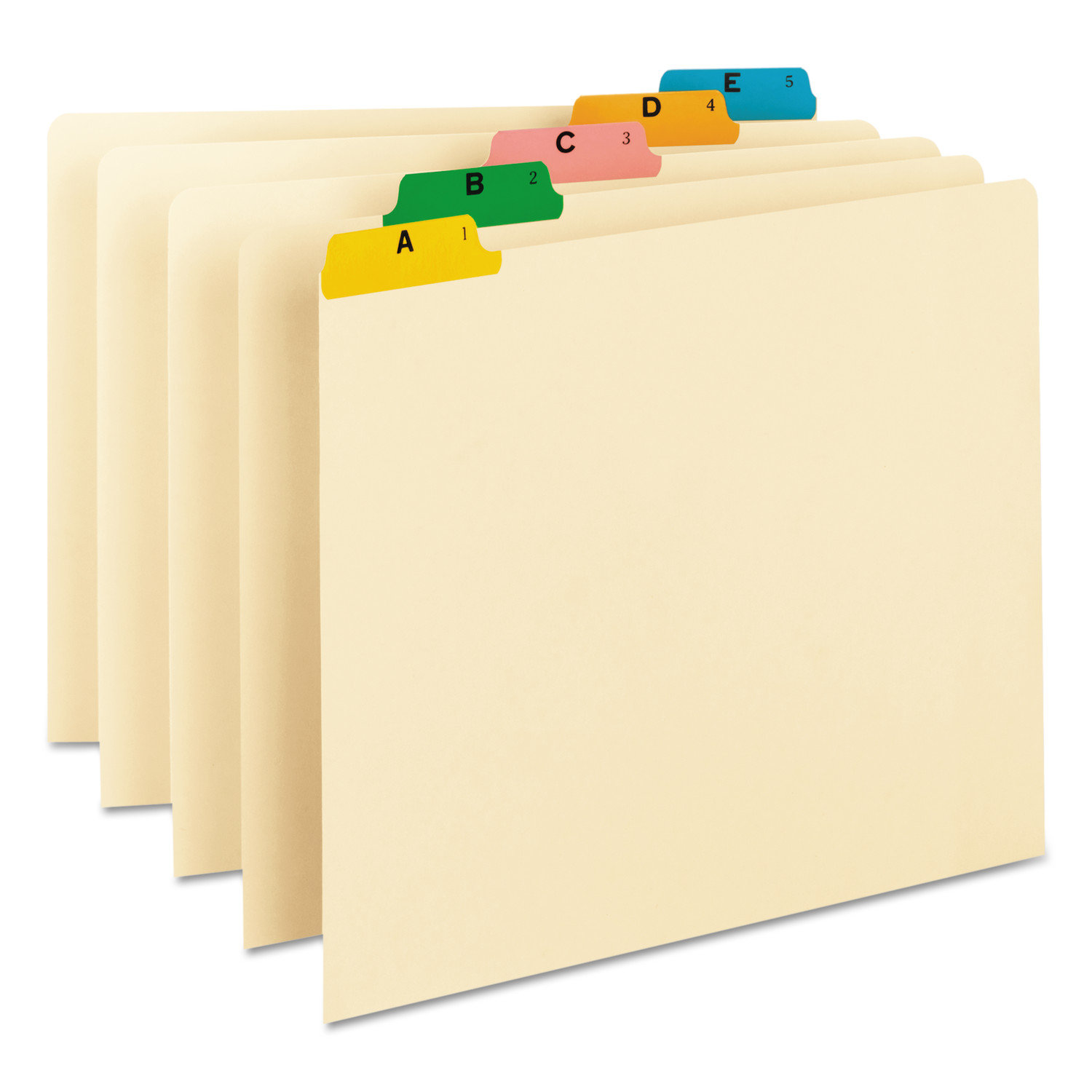 Smead Alpha Recycled Top Tab File Guides 25 Set Wayfair