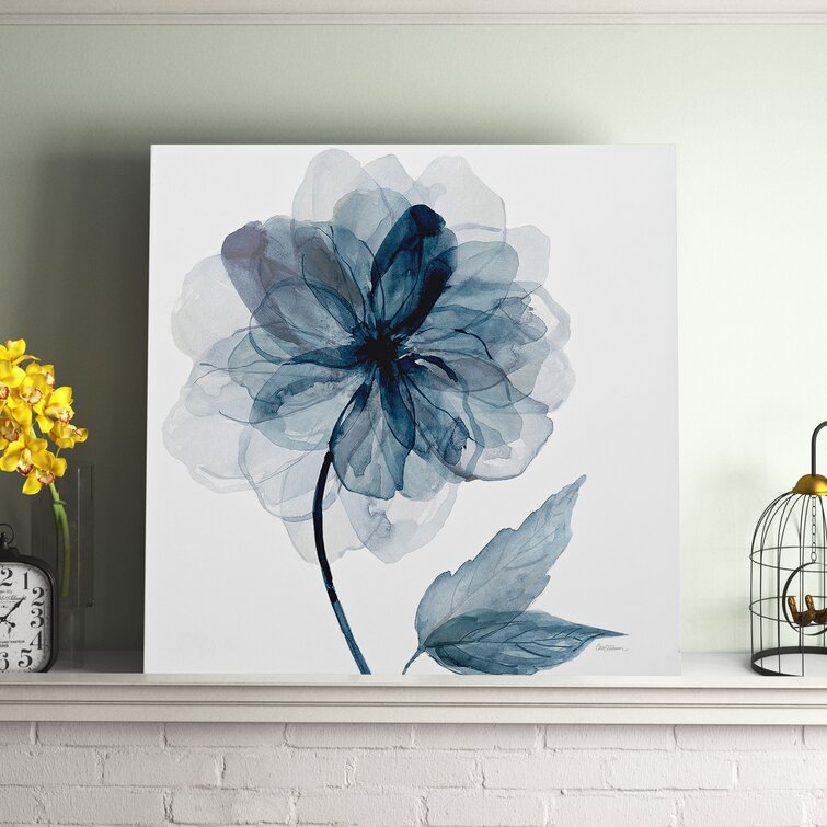 Andover Mills™ Indigo Bloom I - Print on Canvas & Reviews | Wayfair