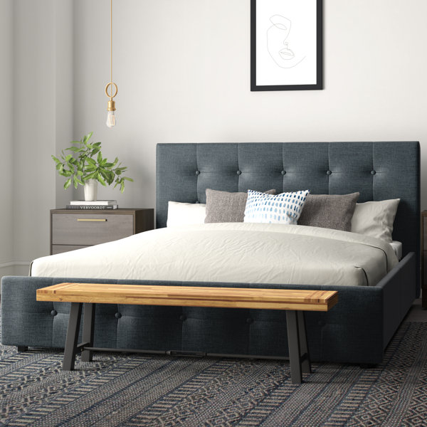 Houchins Upholstered Storage Platform Bed | AllModern