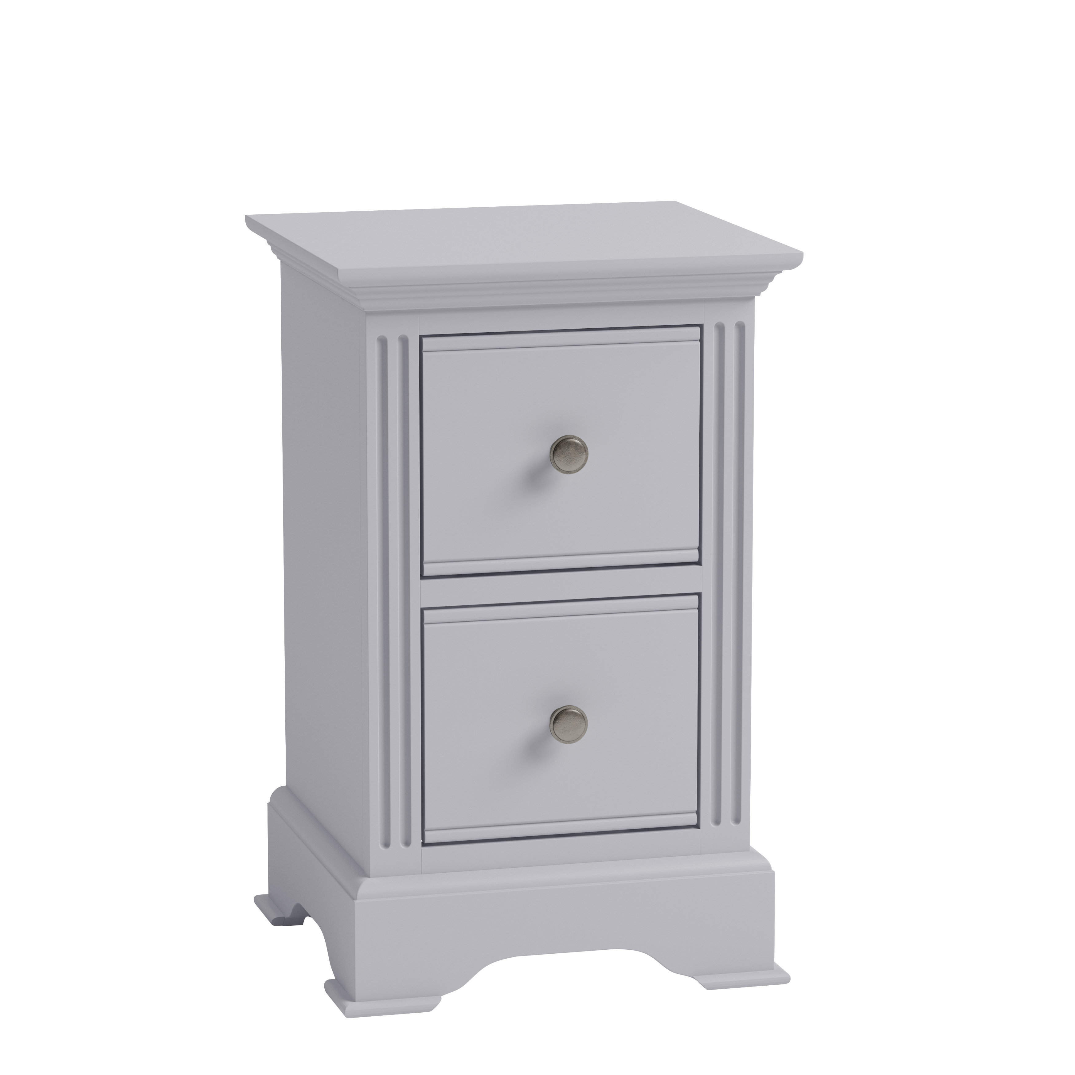 August Grove Wembley 2 Drawer Bedside Table Reviews Wayfair Co Uk
