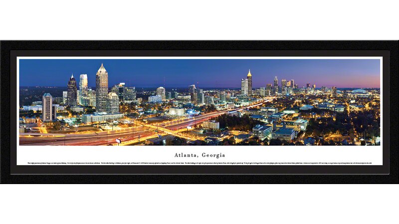 Georgia Augusta Blakeway Panoramas Print with Deluxe Frame and Double Mat