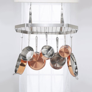 Kitchen Pot Hanging Rack Wayfair Octagonal Hanging Rack