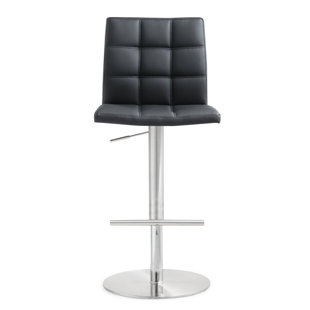 Go to store & view more images Wendy Adjustable Height Swivel Bar Stool by Orren Ellis