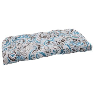 Paisley Outdoor Loveseat Cushion