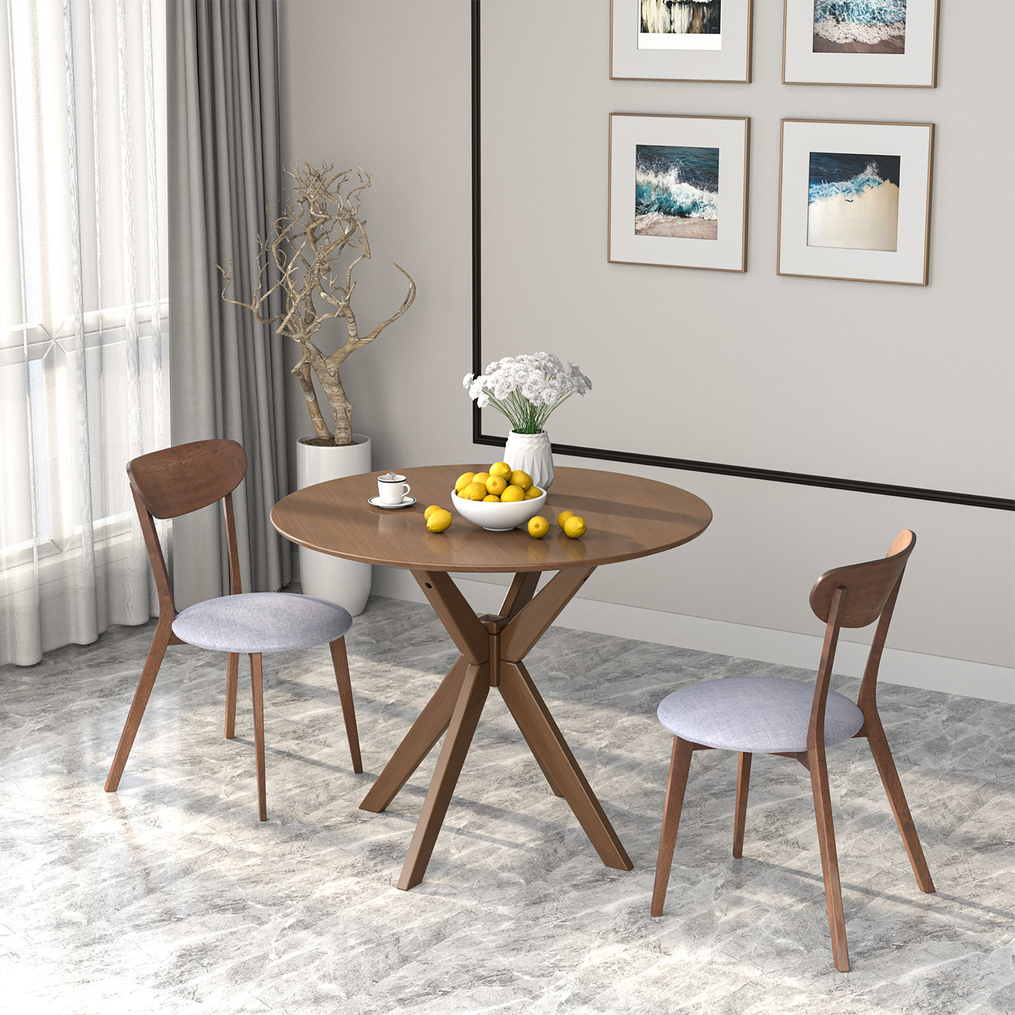 Wade Logan® 2 - Person Dining Set & Reviews | Wayfair