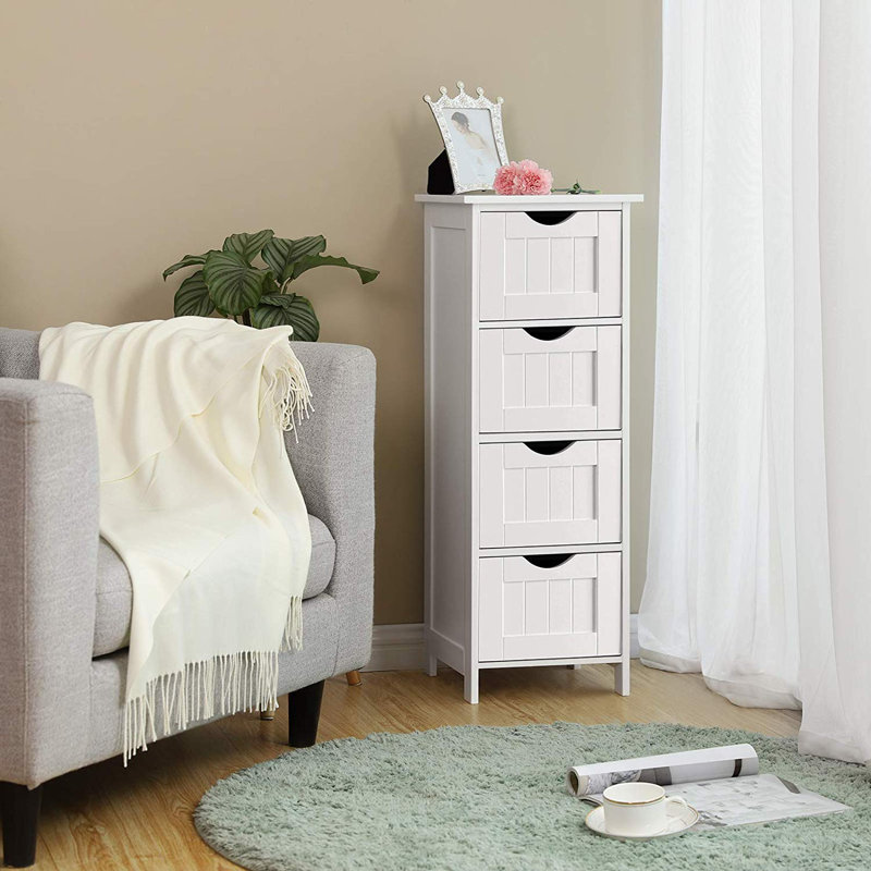 Rosecliff Heights Michela 11 8 W X 32 3 H X 11 8 D Linen Cabinet Wayfair