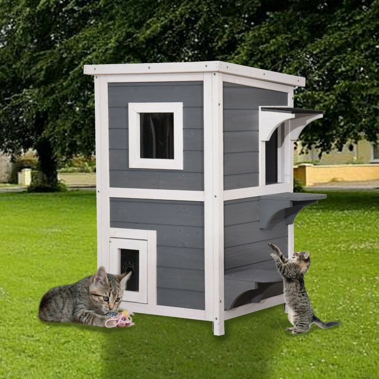 cedar cat house
