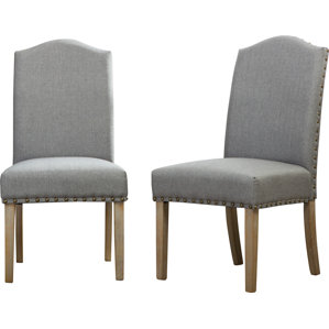 Mod Urban Style Solid Wood Nailhead Fabric Padde..
