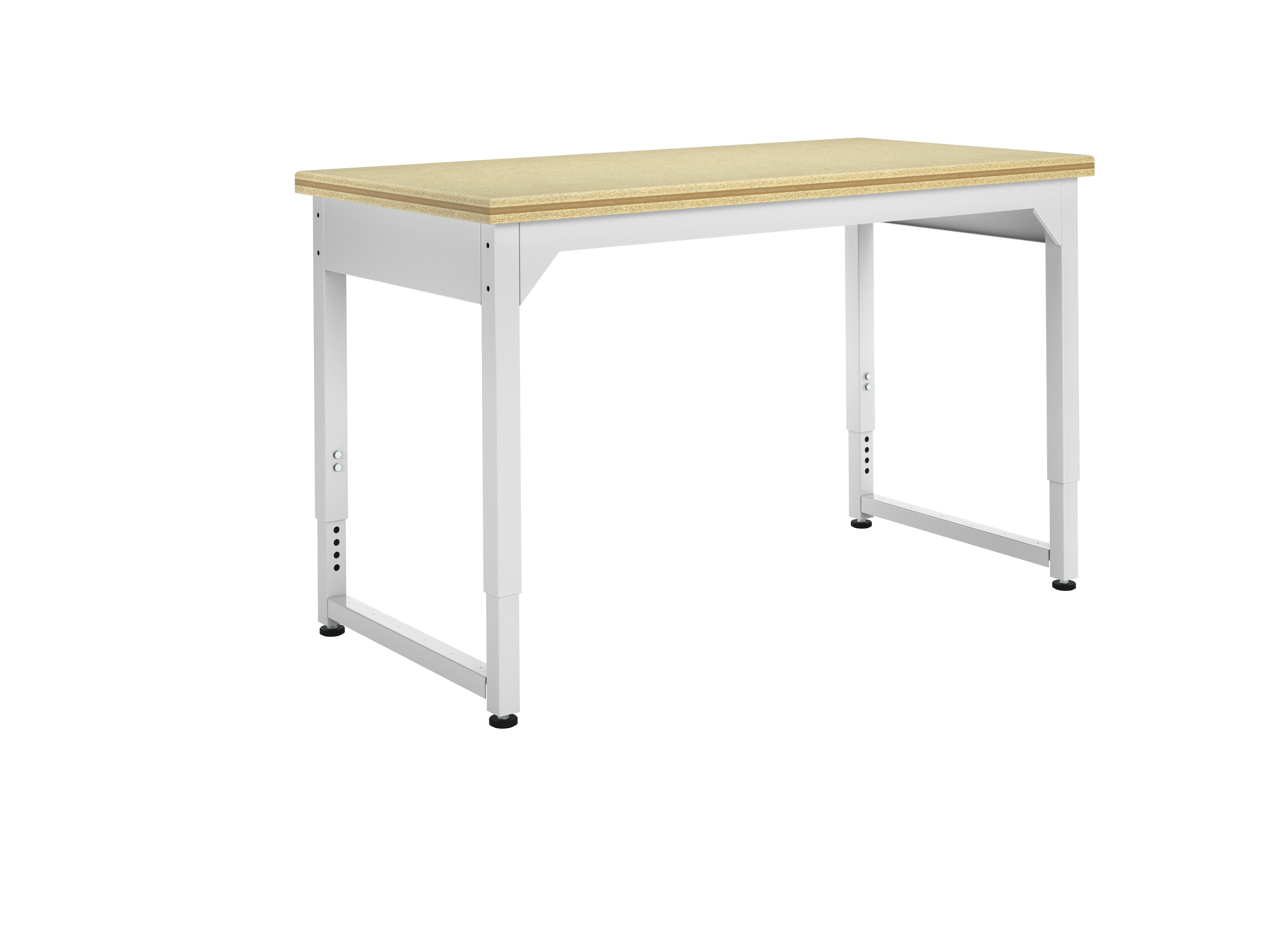 Diversified Woodcrafts Adjustable Height Wood Top Workbench Wayfair