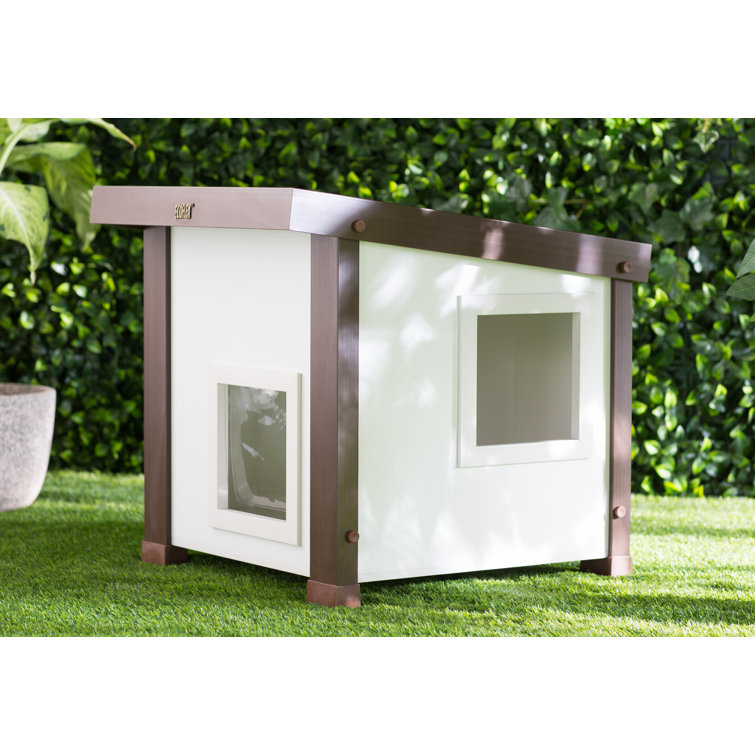 Archie Oscar Adela Outdoor Cat House Reviews Wayfair