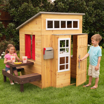 kidkraft timber trail wooden outdoor playhouse stores