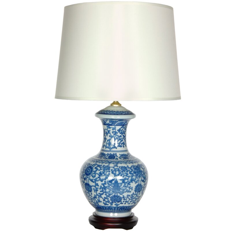 oriental table lamps porcelain