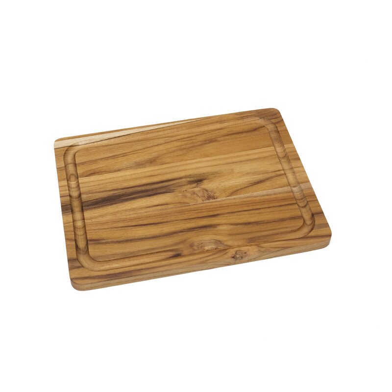 Lipper International Teak Wood Cutting Board & Reviews 