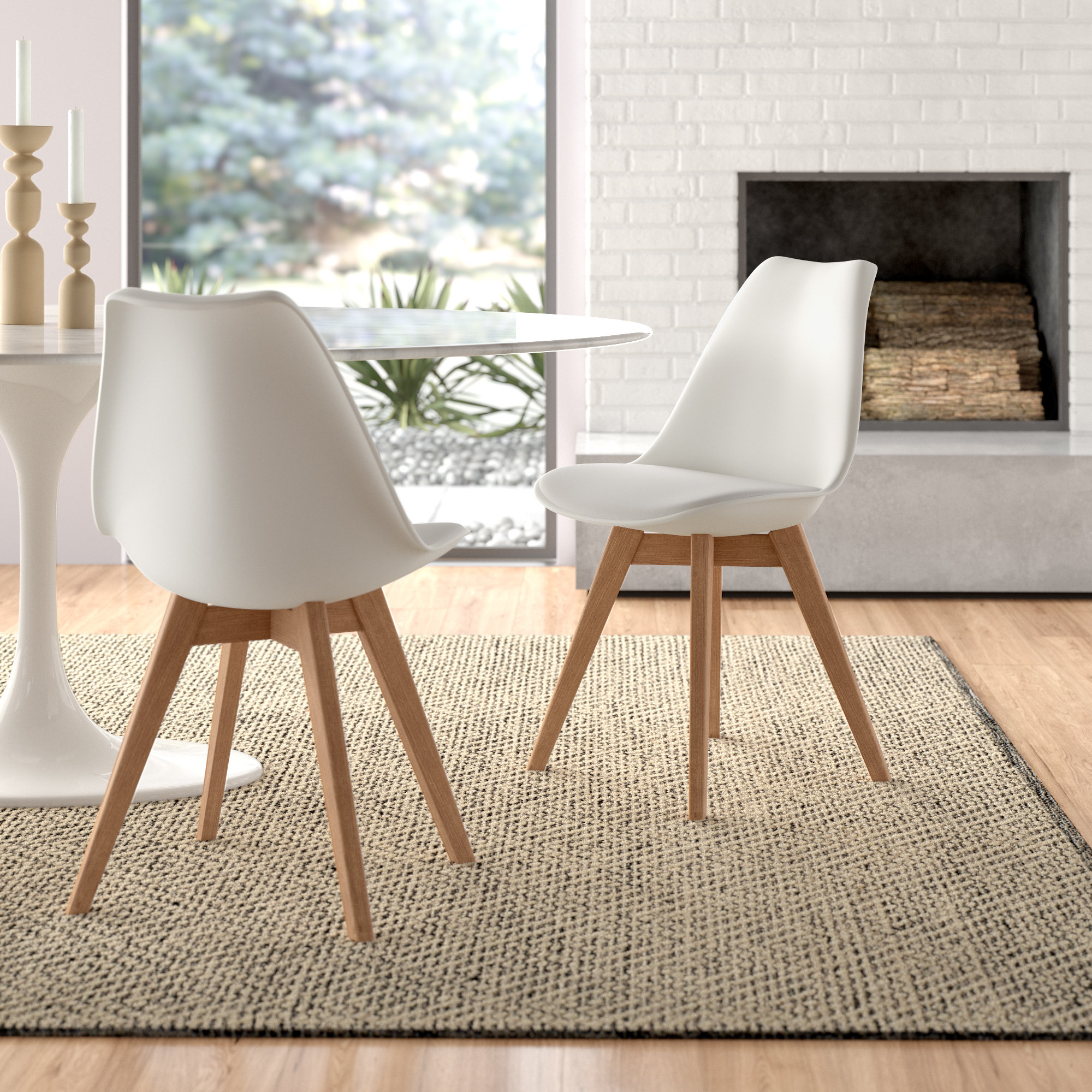 Allmodern Kurt Upholstered Side Chair Reviews Wayfair