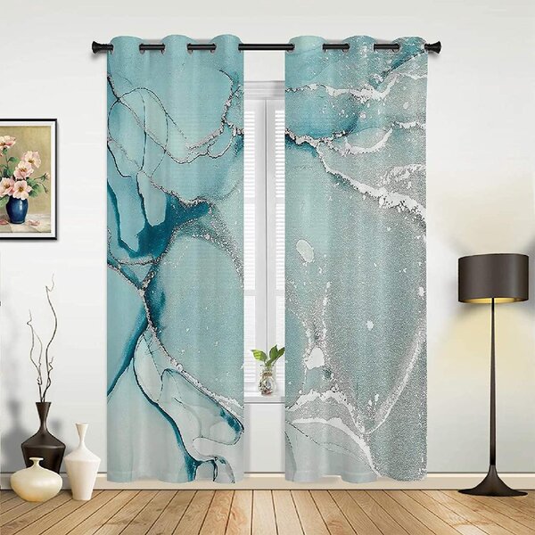 Cute Rocks Looked At 3D Curtain Blockout Photo Print Curtains Fabric kIds Window