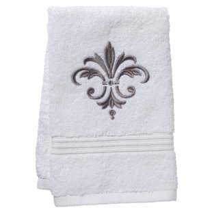 Bath Towels With Fleur De Lis Wayfair Midland Fleur De France Terry Cloth Cotton Fingertip Towel
