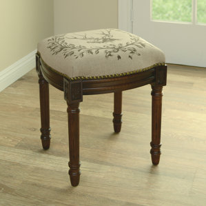 Rustic Vanity Stools You\'ll Love | Wayfair Rustic Vanity Stools You\'ll Love | Wayfair