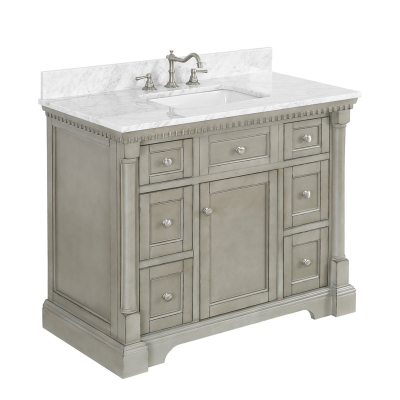 Sydney 42" Single Bathroom Vanity Set & Reviews Joss & Main
