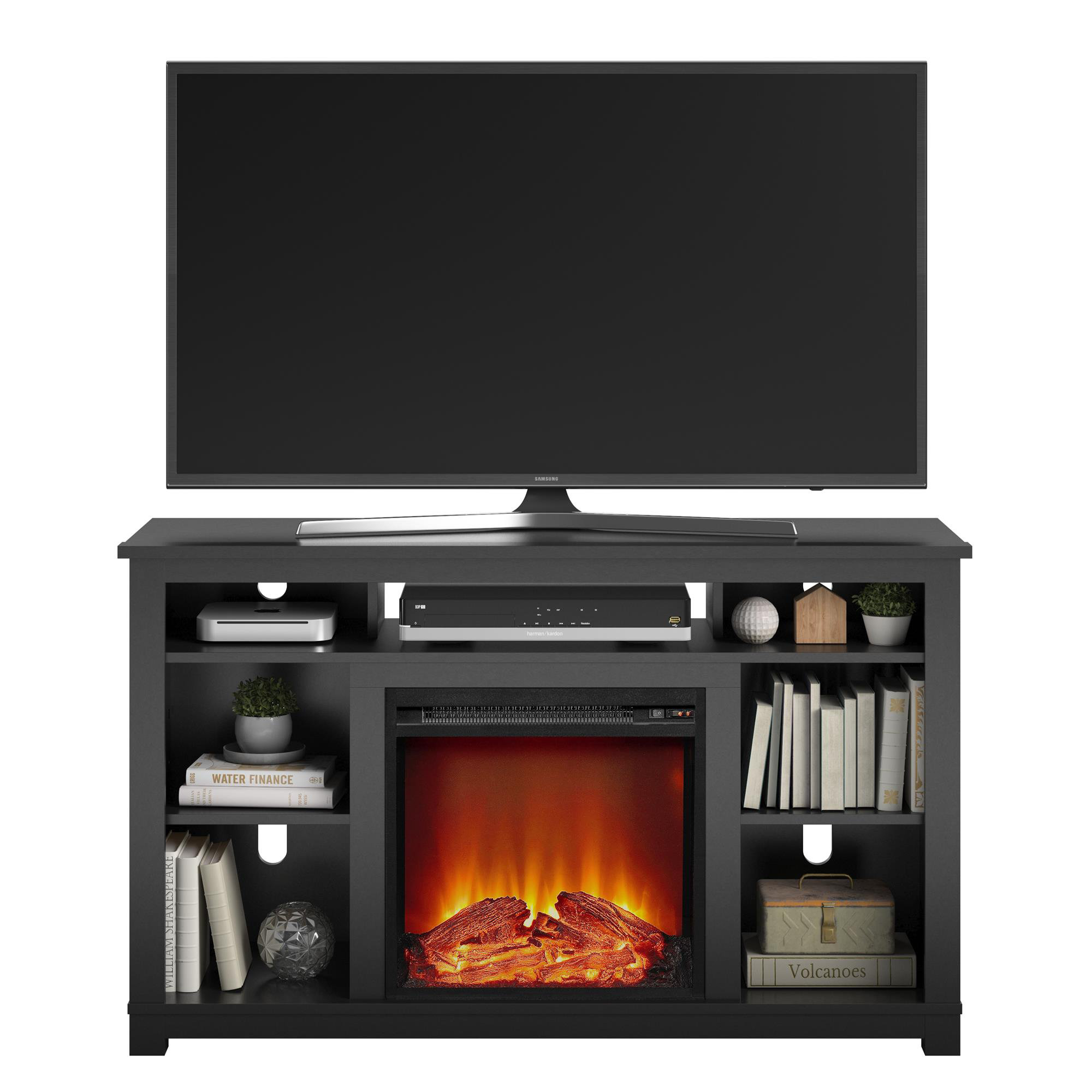 Wrought Studio Burleigh TV Stand for TVs up to 55" with Fireplace