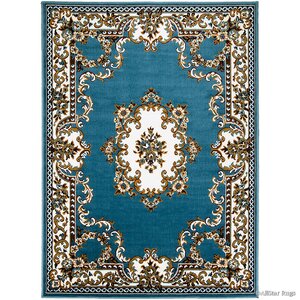 Bellomy Light Blue Area Rug