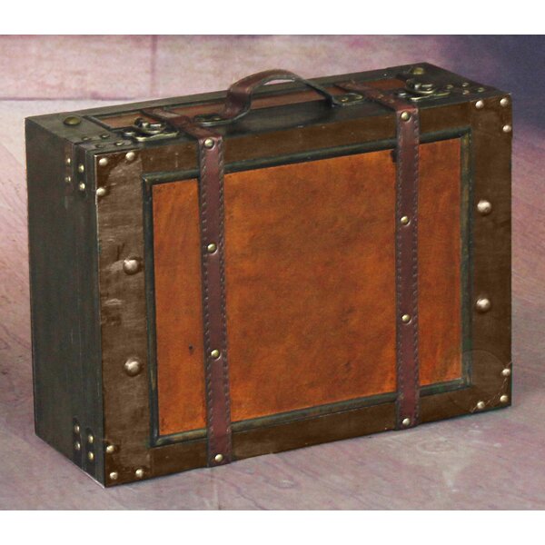 vintage luggage chest