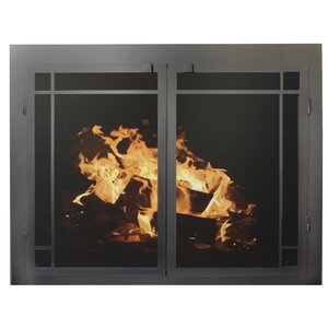 Elegant Series Fireplace Glass Door