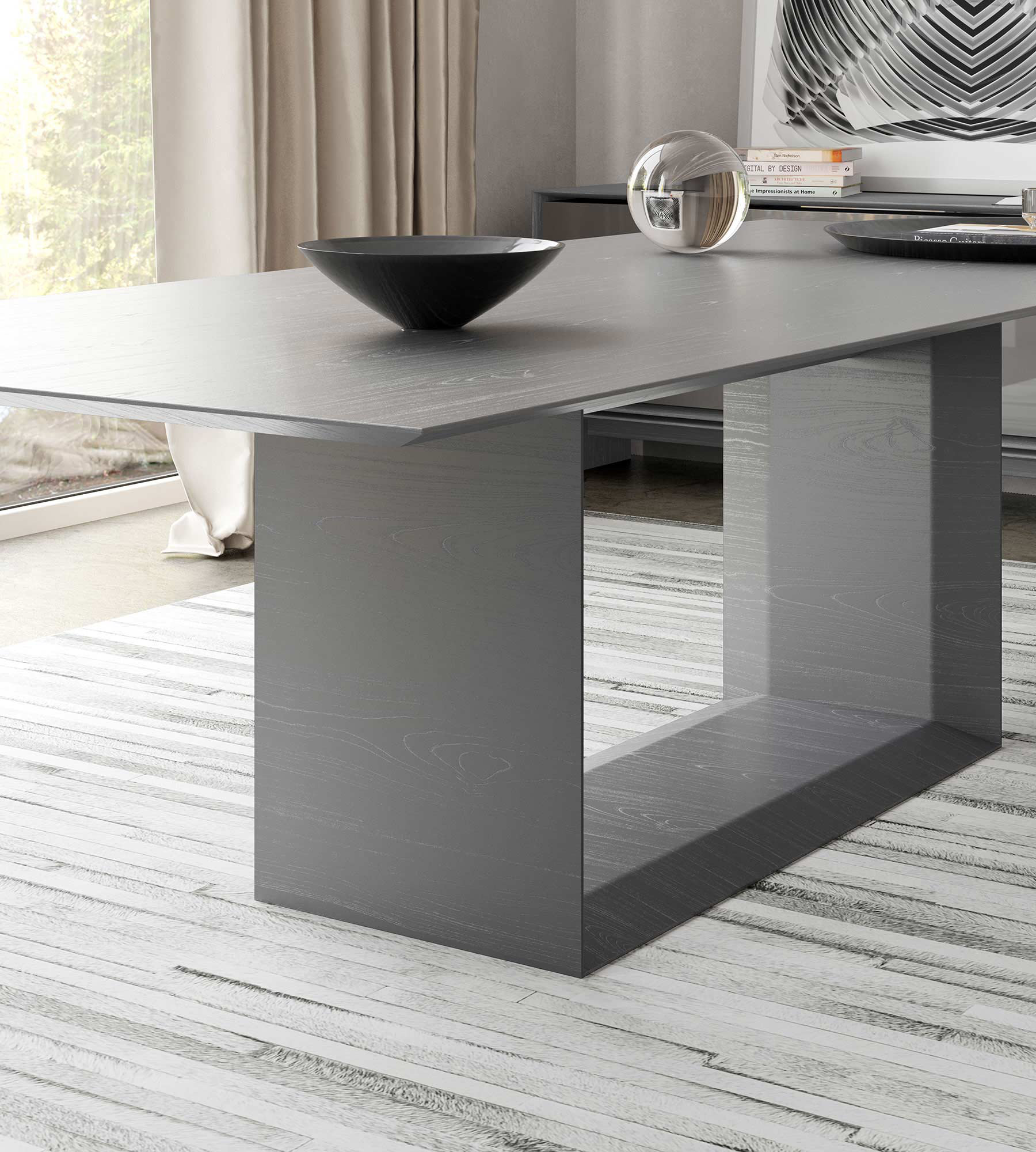 Modloftblack Greenwich 45 Trestle Dining Table Reviews Wayfair