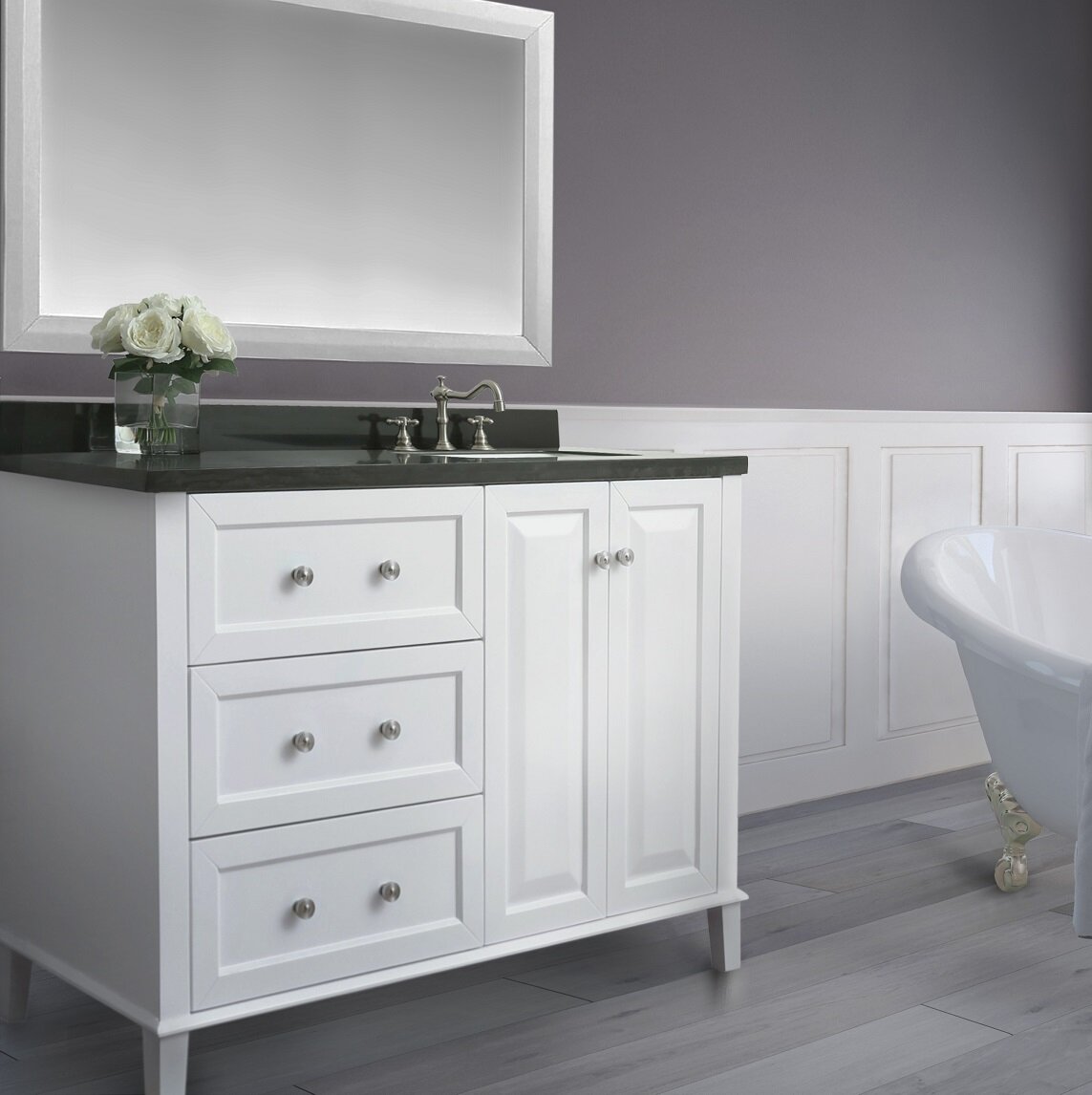 Ancerre Designs Hannah 48 Single Bathroom Vanity Set Wayfair