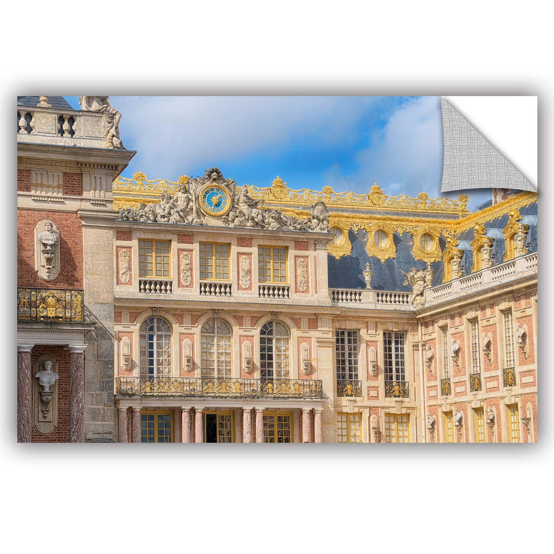 Ebern Designs Palace Of Versailles I Removable Wall Decal Wayfair
