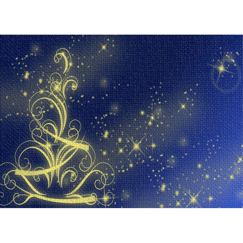 East Urban Home Christmas Blue Area Rug Wayfair