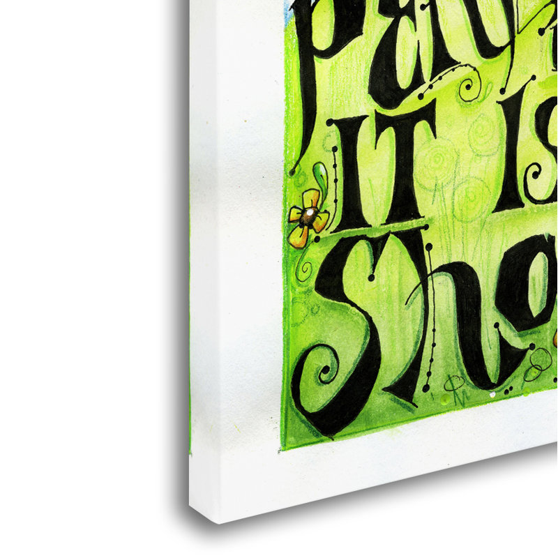 East Urban Home Share Happiness Textual Art On Wrapped Canvas