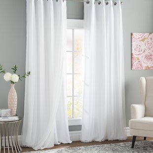 Grommet White Curtains Drapes You Ll Love In 2020 Wayfair
